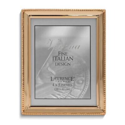 Gold-tone Beaded 4x5 Photo Frame GM25446, MPN: GM25446, 751148078948