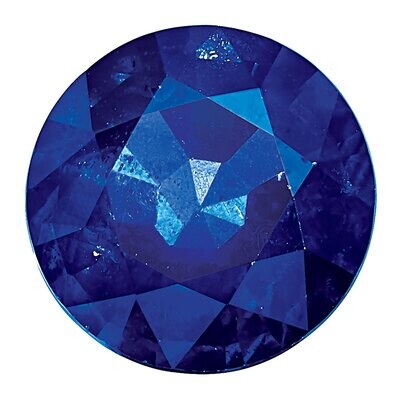 Sapphire Blue 5mm Round AA Quality Gemstone SA-0500-RDF-BL-AA, MPN: SA-0500-RDF-BL-AA,