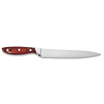 Pakka Wood Handle 8&#39;&#39; Slicing Knife Damascus Steel 67 Layer by Jere, MPN: KNDS-03, 191101679667