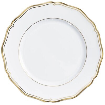 Raynaud Limoges Mazurka Or White Dessert Plate 8.6614 0864-01-101022, MPN: 0864-01-101022, 79095518…