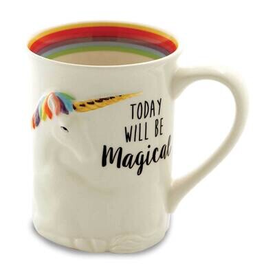 Today Will Be Magical 16Oz Stoneware Unicorn Our Name Is Mud Mug GM19646, MPN: GM19646, 45544952996