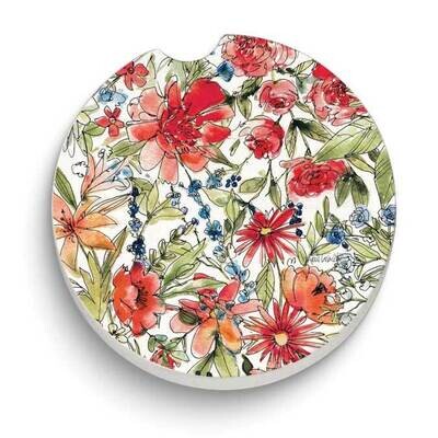 Americana Mood Floral Car Coaster GM24363, MPN: GM24363, 608814050800