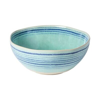 Casafina Nantucket Aqua Serving Bowl 28 LNS281-AQU, MPN: LNS281-AQU, 840289096963