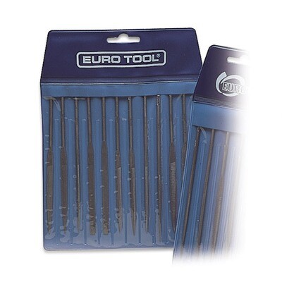 12-Piece Cut 0 Needle File Set In Pouch JT2542, MPN: JT2542, 654207156581