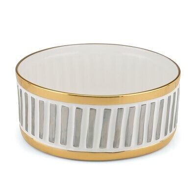 Michael Wainwright La Rochelle Gold And Platinum Med Bowl, MPN: 845018, 878686014532ÿ