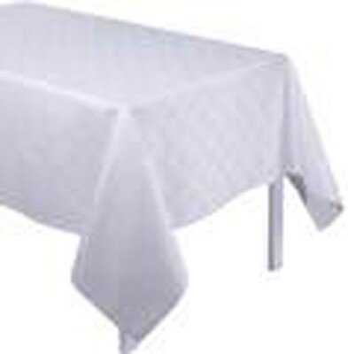 Le Jacquard Francais Anneaux White Fabric Yardage 94 Inch 22527, MPN: 22527, 3660269225278