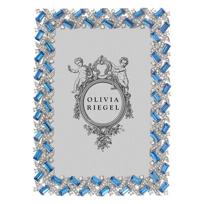 Olivia Riegel Sapphire Hamilton 4 x 6 Inch Picture Frame RT2024, MPN: RT2024,