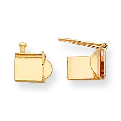 Replacement Tongue for Folded Box Clasp 14k Yellow Gold YG1841X, MPN: YG1841X,