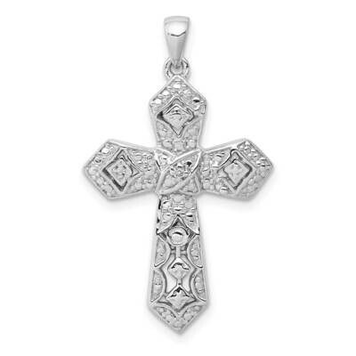 .01Ct. Diamond Passion Cross Pendant 14k White Gold PM5087-001-WA, MPN: PM5087-001-WA, 883957305400