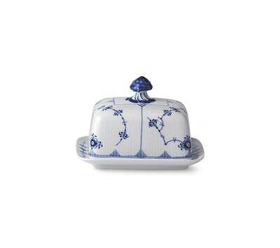 Royal Copenhagen Blue Fluted Plain Butter Dish 14 Oz 1026442, MPN: 1026442, 5705140732457