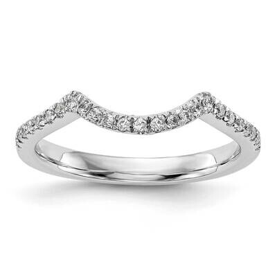 Diamond Wedding Band 14k White Gold RM2539B-008-WAA, MPN: RM2539B-008-WAA, 883957796802
