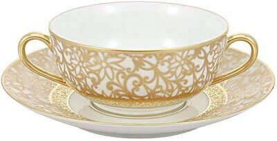 Raynaud Tolede Gold White Cream Soup Cup, MPN: 0523-20-309032, 3660006625446
