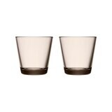 iittala Kartio Tumbler Set of 2 7 oz. Linen, MPN: 1051119, 6411923666800