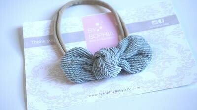 GrayBowknot Headband green pastel Bow Baby Bow Headband Bowknot headband Baby mint headband, MPN: C…