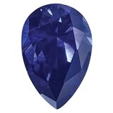 Created Sapphire Blue 9X6mm Pear Gemstone CS-0906-PSF-BL, MPN: CS-0906-PSF-BL, 883957999975