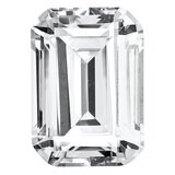 Cubic Zirconia White 10X8mm Emerald Cut A Quality Gemstone CZ-1008-OCE-WH-A, MPN: CZ-1008-OCE-WH-A,