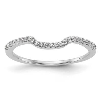 Diamond Wedding Band 14k White Gold RM2245B-013-WAA, MPN: RM2245B-013-WAA, 883957321615