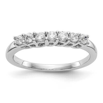 7-Stone Diamond Band 14k White Gold RM3526B-035-WAA, MPN: RM3526B-035-WAA,