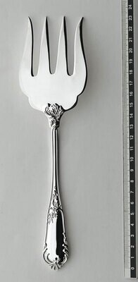 Ercuis Rocaille Fish Serving Fork Sterling Silver F630720-47, MPN: F630720-47, 3660656039617