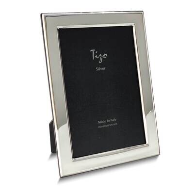 Bilaminate Sterling Silver Plain 8 x 10 Inch Photo Picture Frame GM25989, MPN: GM25989,
