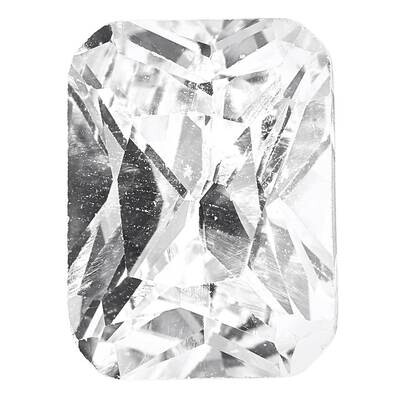 Cubic Zirconia White 7x5mm Oct Radiant Cut A Quality CZ-0705-OCR-WH-A, MPN: CZ-OCR-WH-A,