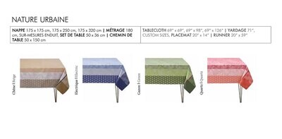 Le Jacquard Francais Nature Urbaine Green Coated Yardage 71 Inch (Per Meter) 26595, MPN: 26595, 366…