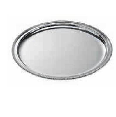 Ercuis Godrons Round Tray 14.125 Inch Silver Plated F51G460-36, MPN: F51G460-36, 8014808359231