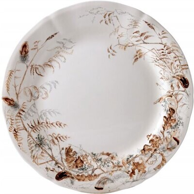 Gien Sologne Dessert Plate Foliage 1631ADEF26, MPN: 1631ADEF26, 840769093765