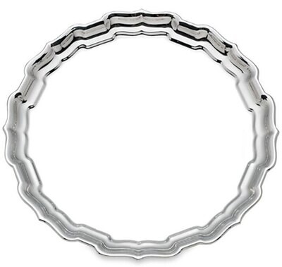 Reed and Barton Chippendale Sterling Silver Round Tray, MPN: X366, 735092043368