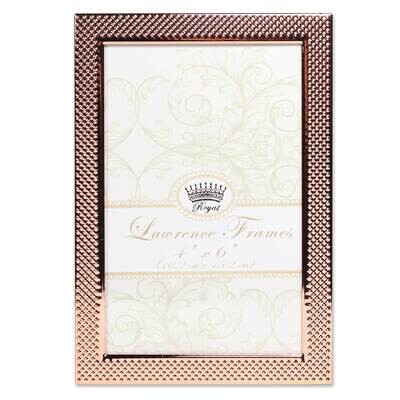 4 x 6 Inch Fawn Pin Dot Pattern Copper-tone Picture Frame GM22248, MPN: GM22248, 751148073929