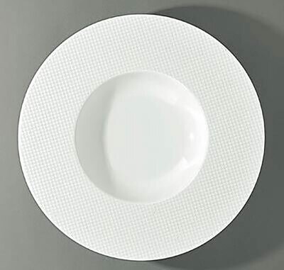 Raynaud Checks French Rim Soup Plate 0066-10-250032, MPN: 0066-10-250032, 3660006608425