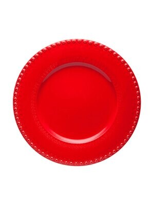 Bordallo Pinheiro Pinheiro Fantasy Charger Plate Red 65002239, MPN: 65002239, 5600876075321
