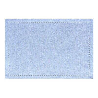 Le Jacquard Francais Portofino Fiori Blue Placemat 20 x 14 Inch 27367 Set of 4, MPN: 27367, 3660269…
