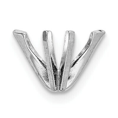 Marquise 6-Prong V-End .25ct. Setting Platinum PL251-4, MPN: PL251-4,