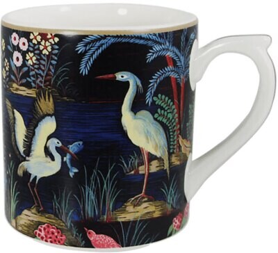 Gien Le Jardin Du Palais Mug Black 1853CMU248, MPN: 1853CMU248, 3660838014302
