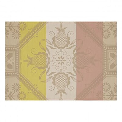 Le Jacquard Francais Placemat Hacienda Beige 100% Coated Cotton 27046 Set of 4, MPN: 27046, 3660269…