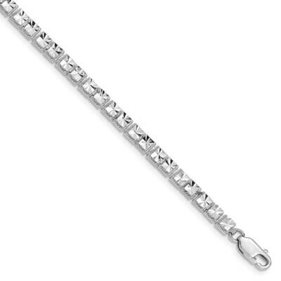 Diamond-Cut Bracelet 14k White Gold FB1536-7.25, MPN: FB1536-7.25, 883957606477