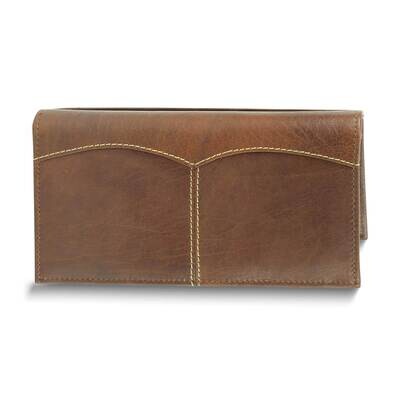 Brown Contrast Stitch Rodeo Wallet GM25081BRN, MPN: GM25081BRN, 892925173026
