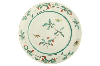 Mottahedeh Famille Verte Large Dinner Plate Y1724, MPN: Y1724,