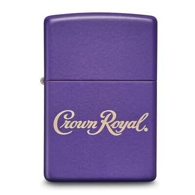 Zippo Purple Matte Crown Royal Lighter GM25768, MPN: GM25768,