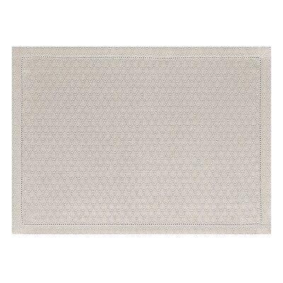 Le Jacquard Francais Portofino Geo Beige Placemat 20 x 14 Inch 27372 Set of 4, MPN: 27372, 36602692…