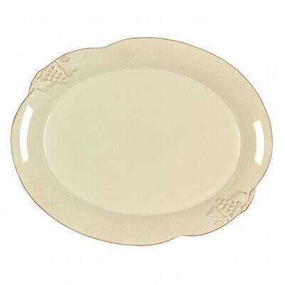 Casafina Madeira Harvest Vanilla Creme Medium Platter Oval MA289-CRM, MPN: MA289-CRM, 840289000700