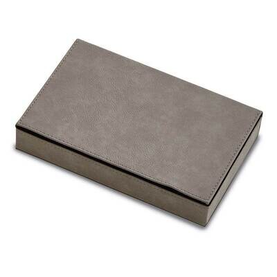 Grey Leatherette 2 Card Deck Set GM21731, MPN: GM21731, 47105023411