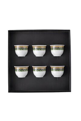 Versace Barocco Mosaic Set Of 6 Mugs Small without Handle, MPN: 14413-403728-28403, 790955172463