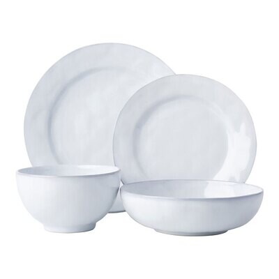 Juliska Quotidien White Truffle 4 Piece Place Setting KQ40/17, MPN: KQ40/17, 815261029499