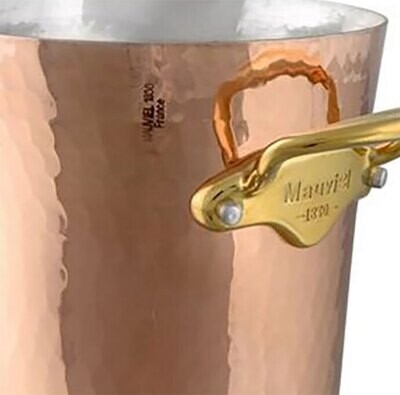 Mauviel M&#39;30 Hammered Copper Ice Bucket 16 cm 2707.06