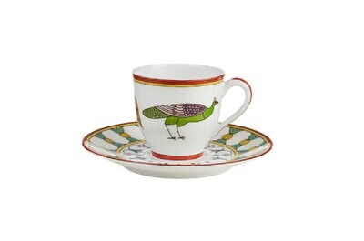 Robert Haviland India Coffee Cup &amp; Saucer HP20021, MPN: HP20021,