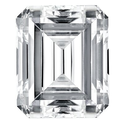 Moissanite True Light H Color 4X2mm Oct Emerald Gemstone MT-0402-OCE-QR, MPN: MT-0402-OCE-QR,