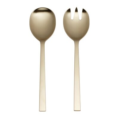 Oneida Chefs Table Salad Servers Gold B1080002A, MPN: B1080002A, 78737143345