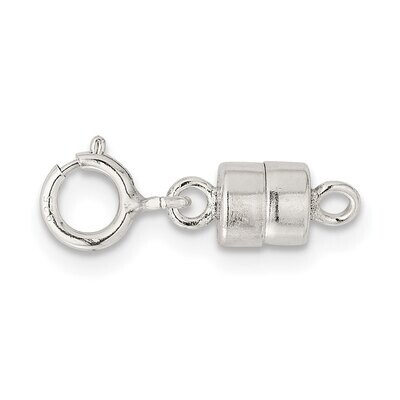 4.0mm Magnetic with Spring Ring Clasp Sterling Silver SS5012, MPN: SS5012,